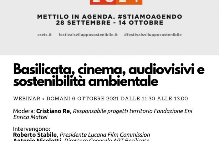 Cinema e sviluppo sostenibile in Basilicata > CNA Cinema e Audiovisivo Basilicata promuove la Green Production